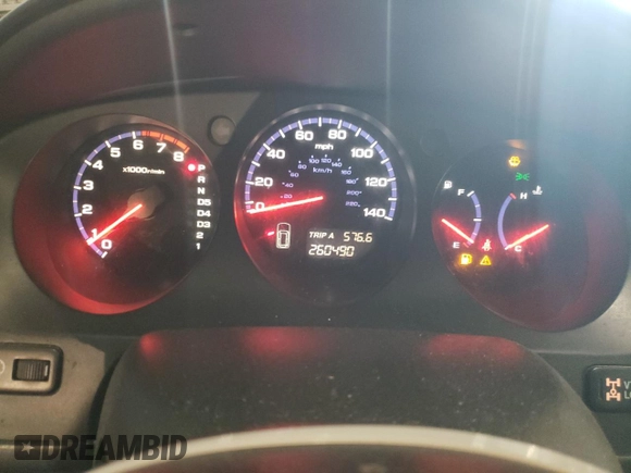 2005 Acura MDX with VIN 2HNYD18265H515312, listed as a Copart auction lot 42956685 with 260,490 mi miles and Salvage Title. Bid and sale history available at carsss.com. Image 9.