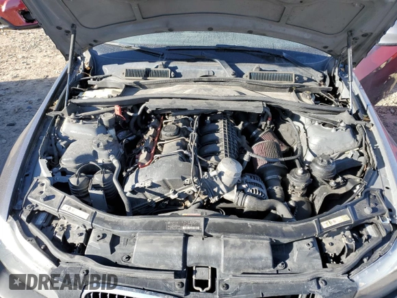 2010 BMW 3 Series 335i xDrive with VIN WBAPL3C57AA407952, listed as a Copart auction lot 85510004 with 128,631 mi miles and Salvage title. Bid and sale history available at DreamBid. Image 11.
