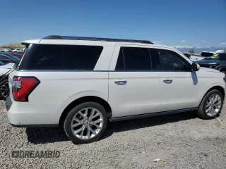 2018 Ford Expedition Max Limited z VIN 1FMJK2AT6JEA31031, wystawiony jako Copart lot #53756055 z przebiegiem 76 900 mil mil oraz Szkoda całkowita • Salvage title. Historia ofert i sprzedaży dostępna na DreamBid. Obrazek 3.