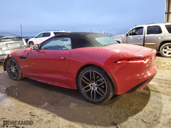 2020 Jaguar F-TYPE P300 with VIN SAJDD5GX8LCK65615, listed as a Copart auction lot 69666334 with NaN miles and Salvage Title. Bid and sale history available at carsss.com. Image 2.