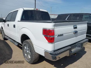 2014 Ford F-150 XL with VIN 1FTFW1ET3EFA89424, listed as a IAAI auction lot 42066869 with 163,110 mi miles. Bid and sale history available at carsss.com. Image 3.