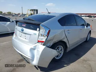 2010 Toyota Prius II with VIN JTDKN3DU4A0203094, listed as a IAAI auction lot 41742101 with 201,607 mi miles. Bid and sale history available at carsss.com. Image 6.
