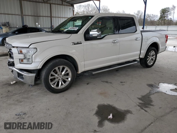 2015 Ford F-150 XL with VIN 1FTEW1CF1FFB54815, listed as a Copart auction lot 44066425 with 100,603 mi miles and Salvage Title. Bid and sale history available at carsss.com. Image 1.