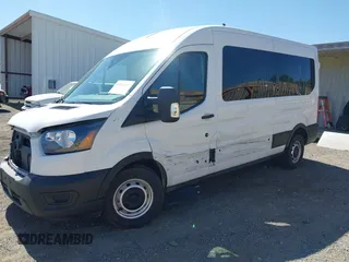 2023 Ford Transit Passenger XL with VIN 1FBAX2C88PKC01760, listed as a IAAI auction lot 42161687 with 15,680 mi miles and . Bid and sale history available at DreamBid. Image 17.