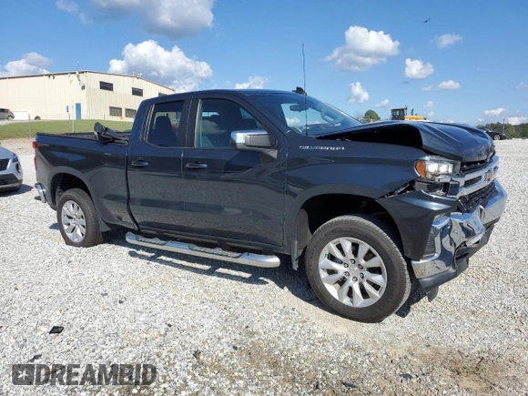 2020 Chevrolet Silverado 1500 LT with VIN 1GCRYDED1LZ155210, listed as a Copart auction lot 74207084 with 0 mi miles and Salvage Title. Bid and sale history available at carsss.com. Image 4.