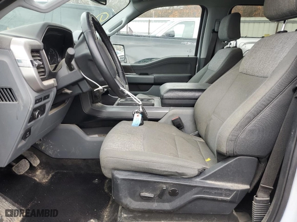 2022 Ford F-150 XL with VIN 1FTEW1EP2NKD93799, listed as a Copart auction lot 48228395 with 59,421 mi miles and Salvage Title. Bid and sale history available at carsss.com. Image 7.