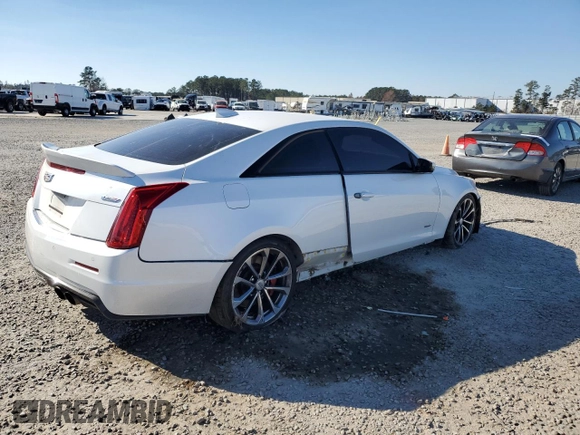 2016 Cadillac ATS-V with VIN 1G6AN1RY9G0100034, listed as a Copart auction lot 82102764 with Not Provided miles and Salvage Title. Bid and sale history available at carsss.com. Image 3.
