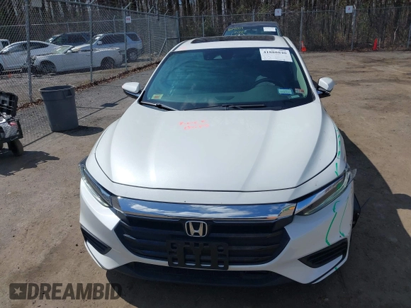 2021 Honda Insight Touring with VIN 19XZE4F95ME000787, listed as a IAAI auction lot 41888840 with 82,173 mi miles and . Bid and sale history available at carsss.com. Image 12.