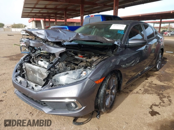 2020 Honda Civic EX-L with VIN 19XFC1F74LE009078, listed as a IAAI auction lot 41403928 with Not Provided miles and . Bid and sale history available at DreamBid. Image 17.