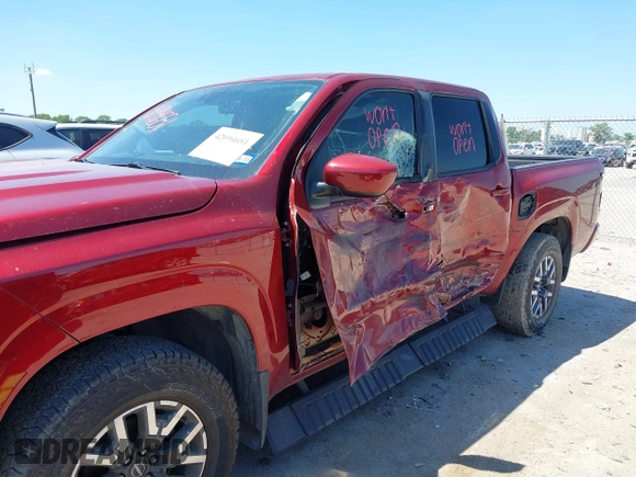 2022 Nissan Frontier Pro-4X with VIN 1N6ED1EK9NN634845, listed as a IAAI auction lot 42094681 with 33,801 mi miles and . Bid and sale history available at DreamBid. Image 6.