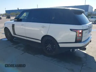 2014 Land Rover Range Rover Supercharged with VIN SALGS3TF5EA167734, listed as a IAAI auction lot 41436025 with 141,694 mi miles and . Bid and sale history available at DreamBid. Image 3.