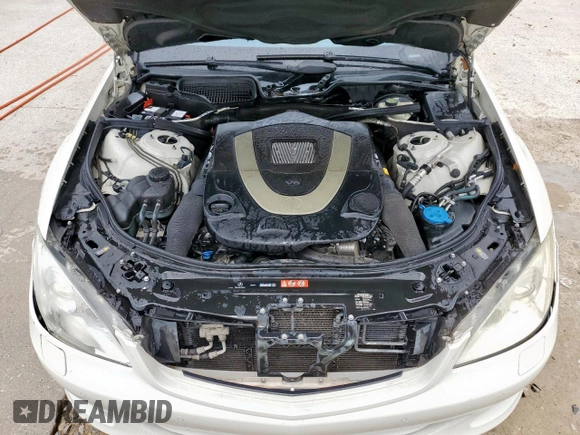2008 Mercedes-Benz S 550 with VIN WDDNG71X38A188854, listed as a Copart auction lot 54841975 with 228,648 mi miles and Salvage Title. Bid and sale history available at DreamBid. Image 11.