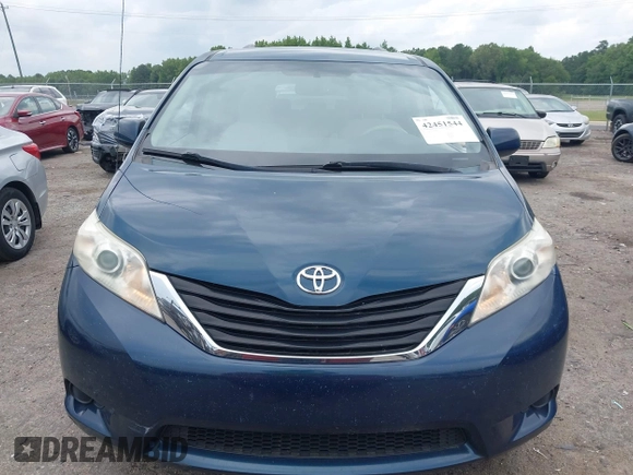 2012 Toyota Sienna LE AAS с VIN 5TDKK3DC7CS268098, выставлен на аукционе IAAI как лот 42451544 с пробегом 265 316 миль миль и . История ставок и продаж доступна на DreamBid. Изображение 12.