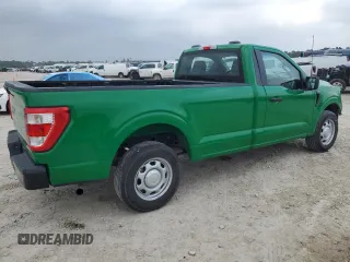 2022 Ford F-150 XL with VIN 1FTMF1CB3NKE30863, listed as a Copart auction lot 51765555 with 26,956 mi miles and Salvage Title. Bid and sale history available at carsss.com. Image 3.
