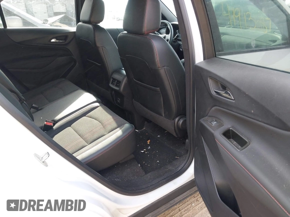 2023 Chevrolet Equinox RS z VIN 3GNAXMEG7PL203601, wystawiony jako IAAI lot #41913587 z przebiegiem 12 837 mil mil oraz . Historia ofert i sprzedaży dostępna na DreamBid. Obrazek 8.
