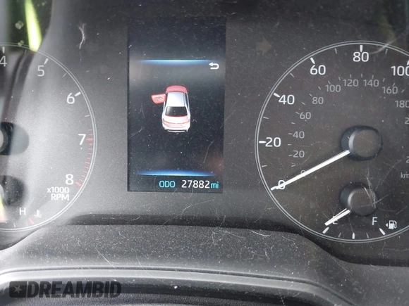 2023 Toyota Corolla LE z VIN JTDB4MEE9P3001116, wystawiony jako IAAI lot #41512246 z przebiegiem 27 882 mil mil oraz . Historia ofert i sprzedaży dostępna na DreamBid. Obrazek 7.