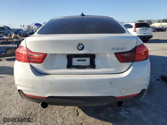 2016 BMW 4 Series 435i with VIN WBA4B1C53GG241946, listed as a Copart auction lot 46934645 with 99,916 mi miles and Clean Title. Bid and sale history available at carsss.com. Image 6.