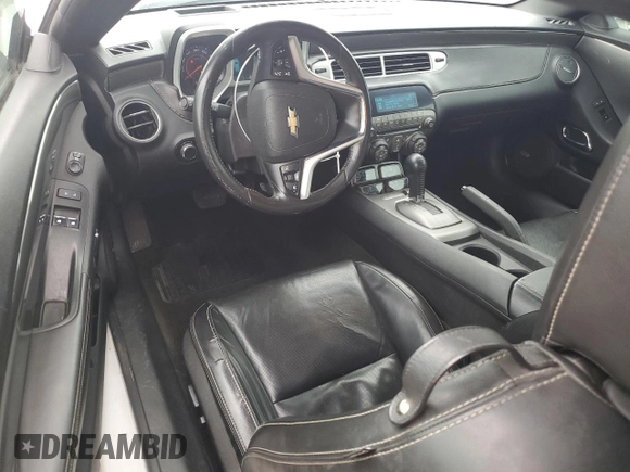2012 Chevrolet Camaro 2LT with VIN 2G1FC1E33C9160628, listed as a Copart auction lot 56201725 with 194,311 mi miles and Salvage title. Bid and sale history available at DreamBid. Image 8.