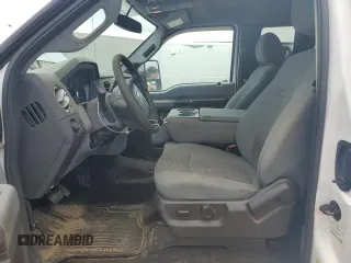 2011 Ford F-250 XL with VIN 1FT7X2B66BEC41526, listed as a Copart auction lot 63617455 with 197,068 mi miles and Salvage title. Bid and sale history available at DreamBid. Image 7.