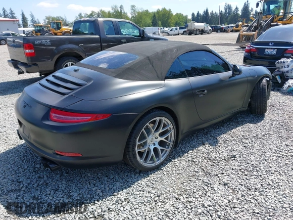 2014 Porsche 911 Carrera z VIN WP0CA2A94ES140857, wystawiony jako IAAI lot #42159010 z przebiegiem 46 230 mil mil oraz . Historia ofert i sprzedaży dostępna na DreamBid. Obrazek 4.