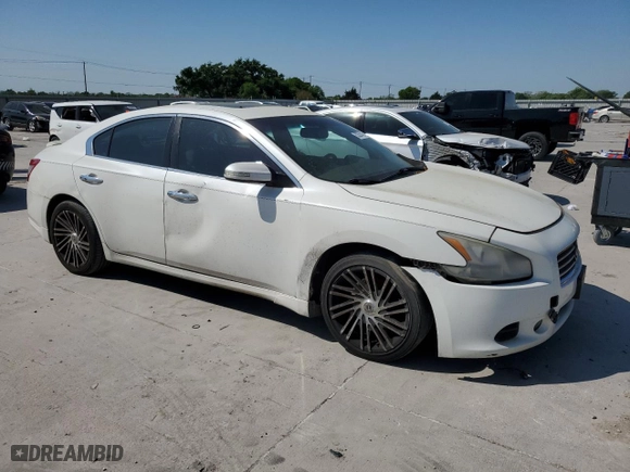 2009 Nissan Maxima 3.5 SV with VIN 1N4AA51E99C803271, listed as a Copart auction lot 53351425 with 192,256 mi miles and Clean Title. Bid and sale history available at carsss.com. Image 4.