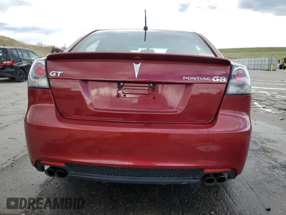 2009 Pontiac G8 GT with VIN 6G2EC57Y19L215038, listed as a Copart auction lot 53967125 with 76,193 mi miles and Salvage Title. Bid and sale history available at carsss.com. Image 6.