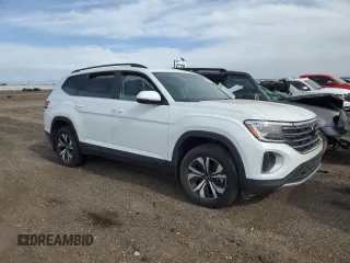 2024 Volkswagen Atlas SE with VIN 1V2LR2CA2RC509410, listed as a Copart auction lot 53827885 with 22,107 mi miles and Salvage title. Bid and sale history available at DreamBid. Image 4.