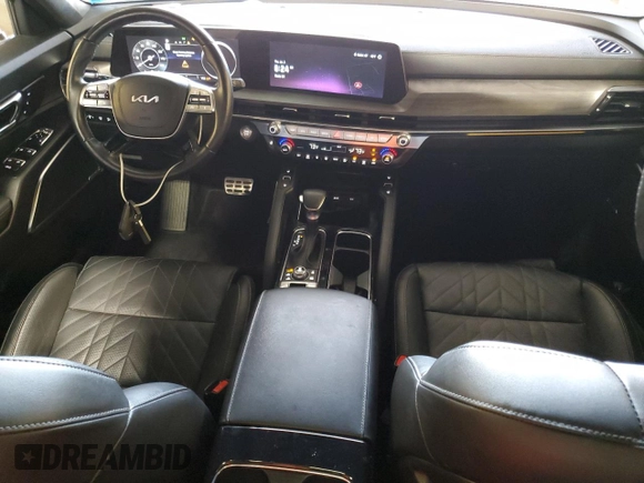 2023 Kia Telluride SX с VIN 5XYP5DGC5PG370260, выставлен на аукционе Copart как лот 63493905 с пробегом 27 286 миль миль и Списание • Salvage title. История ставок и продаж доступна на DreamBid. Изображение 8.