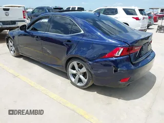 2014 Lexus IS 350 with VIN JTHBE1D20E5004506, listed as a IAAI auction lot 42536350 with 129,545 mi miles and . Bid and sale history available at DreamBid. Image 3.