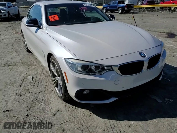 2015 BMW 4 Series 435i with VIN WBA3T3C55FP737964, listed as a Copart auction lot 45462005 with Not Provided miles and Salvage Title. Bid and sale history available at carsss.com. Image 11.