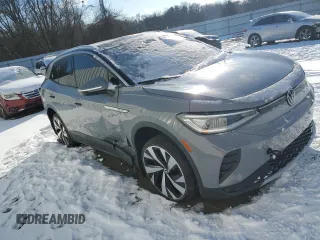 2022 Volkswagen ID.4 Pro S z VIN WVGUNPE22NP059678, wystawiony jako Copart lot #89314715 z przebiegiem 22 362 mil mil oraz Szkody całkowita. Historia ofert i sprzedaży dostępna na DreamBid. Obrazek 4.