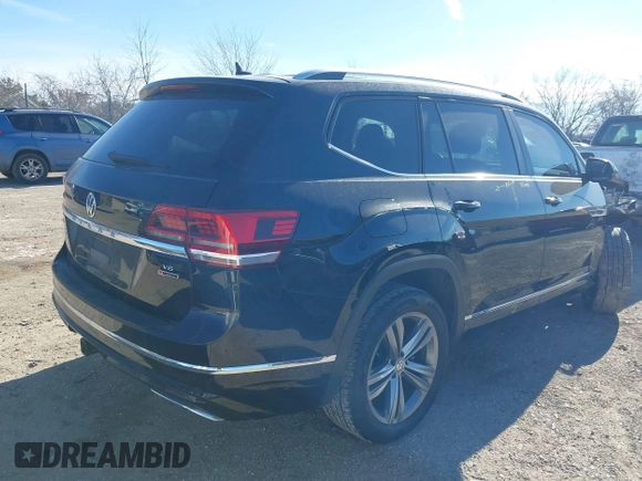 2019 Volkswagen Atlas SEL R-Line z VIN 1V2RR2CA6KC509913, wystawiony jako IAAI lot #41410198 z przebiegiem 97 681 mil mil oraz . Historia ofert i sprzedaży dostępna na DreamBid. Obrazek 4.