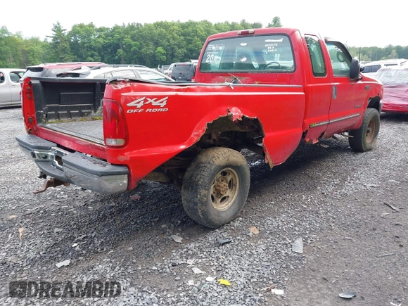 2000 Ford F-250 XL with VIN 1FTNX21FXYEC57021, listed as a IAAI auction lot 42674090 with 221,950 mi miles and . Bid and sale history available at DreamBid. Image 4.