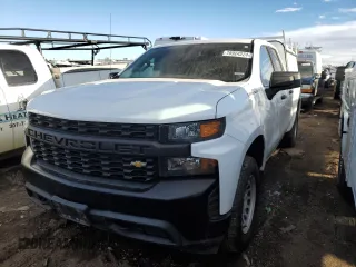 2020 Chevrolet Silverado 1500 Work Truck with VIN 1GCRYAEH8LZ275412, listed as a Copart auction lot 78924224 with 57,899 mi miles and Clean Title. Bid and sale history available at carsss.com. Image 1.