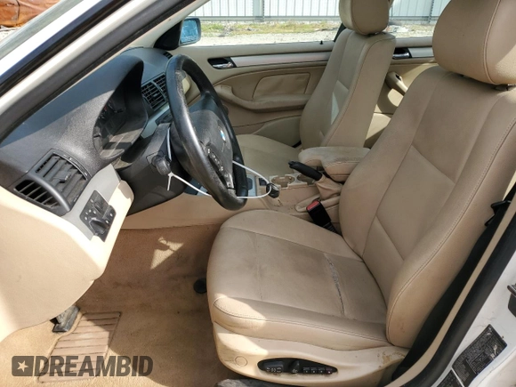 2004 BMW 3 Series 325xi with VIN WBAEU334X4PR14034, listed as a Copart auction lot 50216665 with 93,387 mi miles and Salvage title. Bid and sale history available at DreamBid. Image 7.