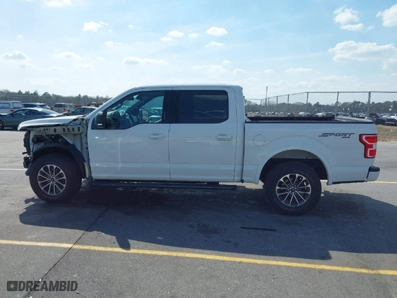 2018 Ford F-150 XL with VIN 1FTEW1EPXJFA92667, listed as a IAAI auction lot 41790373 with 49,659 mi miles. Bid and sale history available at carsss.com. Image 15.