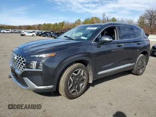 2023 Hyundai Santa Fe Limited z VIN 5NMS44AL9PH540082, wystawiony jako Copart lot #49572295 z przebiegiem 27 542 mil mil oraz Szkoda całkowita • Salvage title. Historia ofert i sprzedaży dostępna na DreamBid. Obrazek 1.