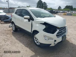 2020 Ford EcoSport SE with VIN MAJ3S2GE6LC357406, listed as a IAAI auction lot 41899897 with 75,871 mi miles. Bid and sale history available at carsss.com. Image 1.