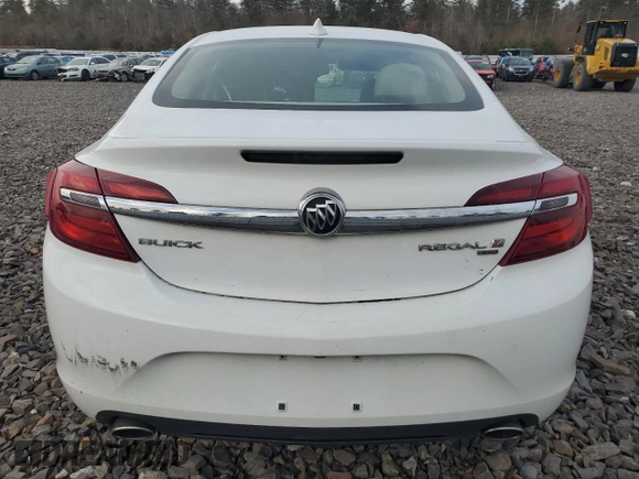 2017 Buick Regal with VIN 2G4GM5EX5H9145733, listed as a Copart auction lot 78826364 with 132,374 mi miles and Salvage Title. Bid and sale history available at carsss.com. Image 6.