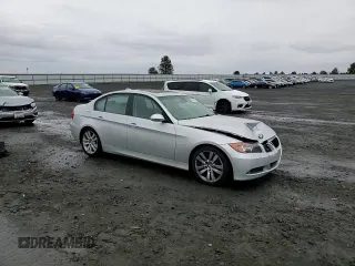 2006 BMW 3 Series 325i with VIN WBAVB135X6KX50190, listed as a Copart auction lot 48983335 with 134,295 mi miles and Salvage Title. Bid and sale history available at carsss.com. Image 10.