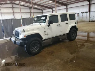 2015 Jeep Wrangler Unlimited Sahara with VIN 1C4HJWEG0FL560973, listed as a Copart auction lot 59552135 with 135,057 mi miles and Clean title. Bid and sale history available at DreamBid. Image 1.