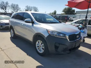 2019 Kia Sorento LX with VIN 5XYPG4A5XKG495865, listed as a Copart auction lot 47184585 with 98,044 mi miles and Clean Title. Bid and sale history available at carsss.com. Image 4.