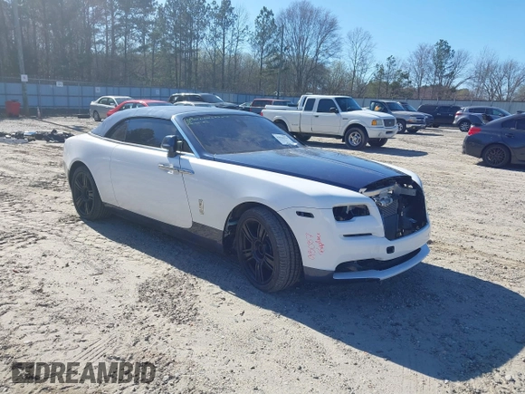 2018 Rolls-Royce Dawn z VIN SCA666D52JU115704, wystawiony jako IAAI lot #41816328 z przebiegiem 41 305 mil mil oraz . Historia ofert i sprzedaży dostępna na DreamBid. Obrazek 1.