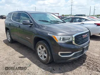 2018 GMC Acadia SLE z VIN 1GKKNKLA7JZ118042, wystawiony jako IAAI lot #42422029 z przebiegiem Nie podano mil oraz . Historia ofert i sprzedaży dostępna na DreamBid. Obrazek 1.