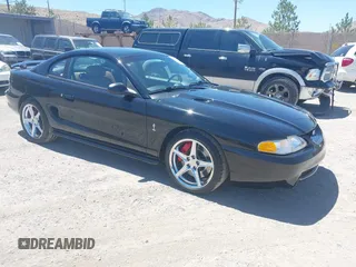 1994 Ford Mustang with VIN 1FALP42D5RF184075, listed as a IAAI auction lot 42679810 with 7,210 mi miles and . Bid and sale history available at DreamBid. Image 1.
