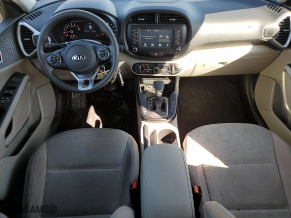 2021 Kia Soul S with VIN KNDJ23AU8M7781347, listed as a Copart auction lot 48055355 with 42,052 mi miles and Salvage Title. Bid and sale history available at carsss.com. Image 8.