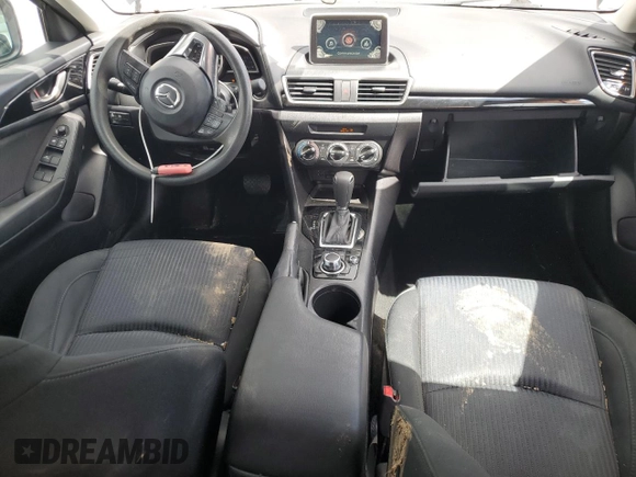 2016 Mazda 3 i Sport with VIN 3MZBM1U79GM318827, listed as a Copart auction lot 49442155 with 122,466 mi miles and Salvage Title. Bid and sale history available at DreamBid. Image 8.