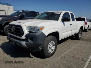2020 Toyota Tacoma SR z VIN 5TFRX5GN9LX181063, wystawiony jako Copart lot #58375725 z przebiegiem 89 228 mil mil oraz Szkoda całkowita • Salvage title. Historia ofert i sprzedaży dostępna na DreamBid. Obrazek 1.