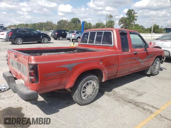 1993 Toyota Pickup DLX z VIN JT4RN93P6P5087700, wystawiony jako Copart lot #72069284 z przebiegiem 219 137 mil mil oraz Szkoda całkowita • Salvage title. Historia ofert i sprzedaży dostępna na DreamBid. Obrazek 3.