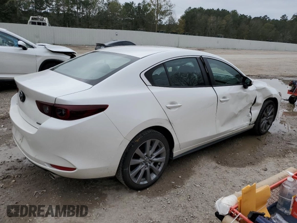 2023 Mazda 3 S Carbon Edition with VIN 3MZBPACM2PM370458, listed as a Copart auction lot 82400504 with 24,460 mi miles and Salvage title. Bid and sale history available at DreamBid. Image 3.